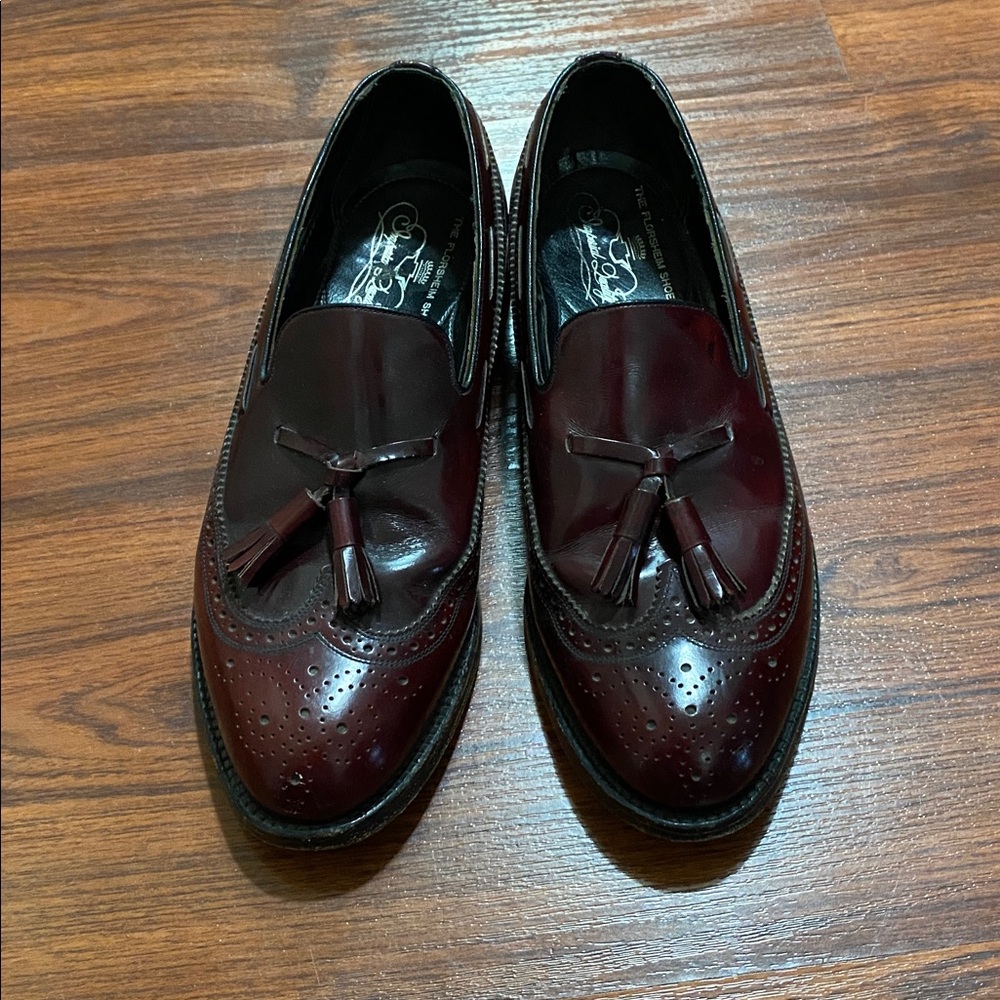 Florsheim Black Leather Loafers